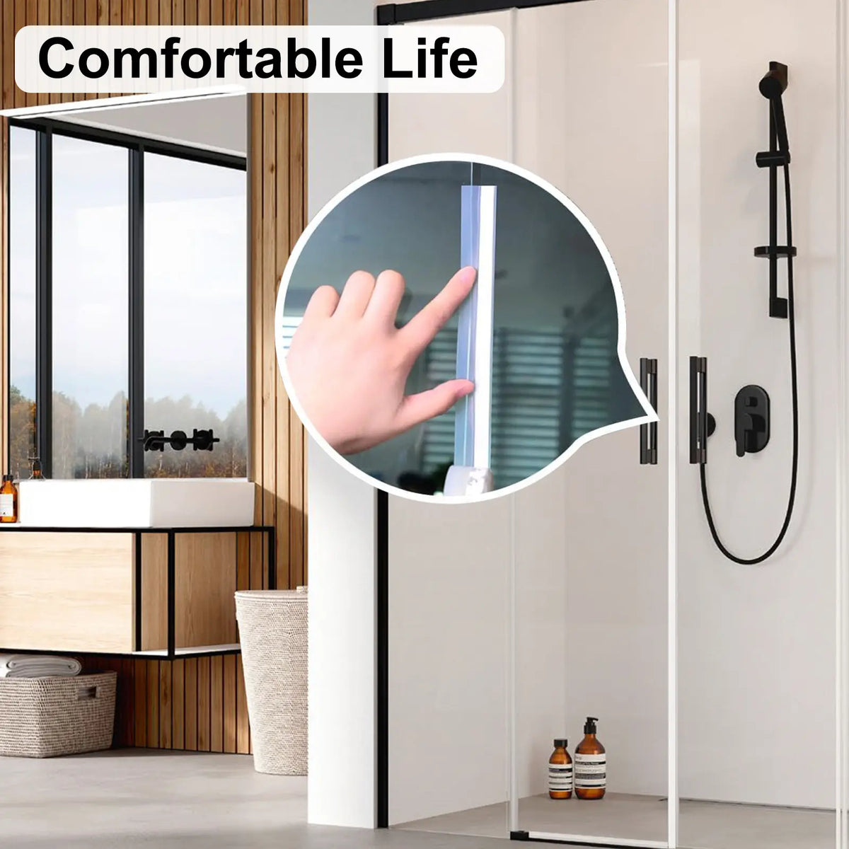 🚪🌬️ Door Weather Stripping Seal – Self-Adhesive Draft Stopper for Doors & Windows 🏠✨
