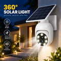 ⏰Solar-Powered Simulated Surveillance Camera Street Light
