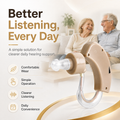 Earsight enhancement devices suitable for middle-aged and elderly people