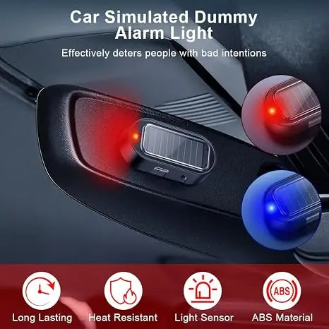 🚨🚗Deter Thieves Instantly! Solar Anti-Theft Dummy Alarm Light 🚨🚗