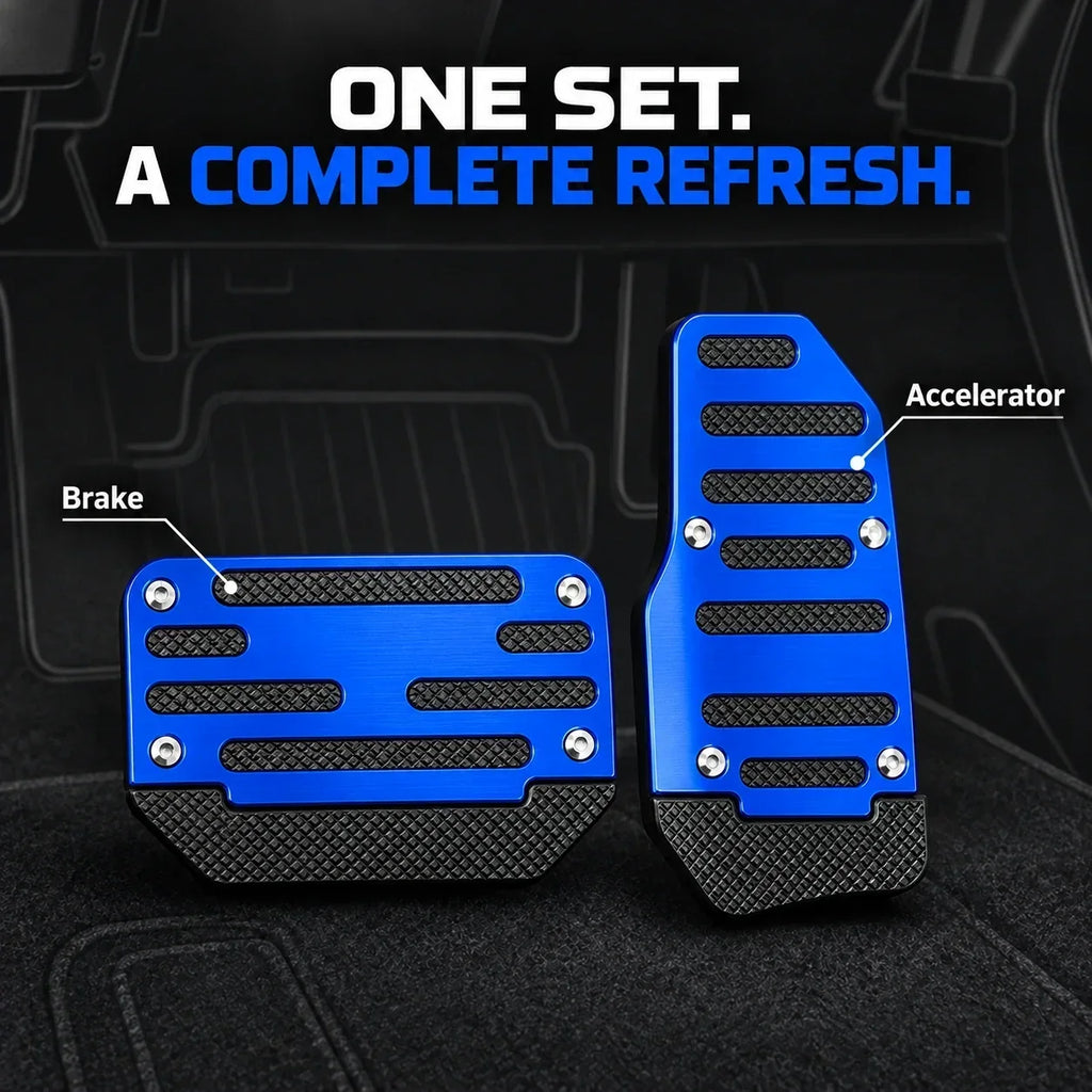 🚗🦶 2-Pack Non-Slip Car Brake & Gas Pedal Cover Pads ✨