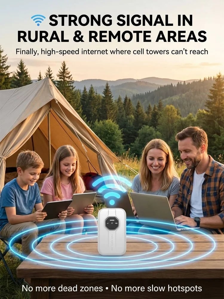 Global Coverage Boundless Portable WiFi
