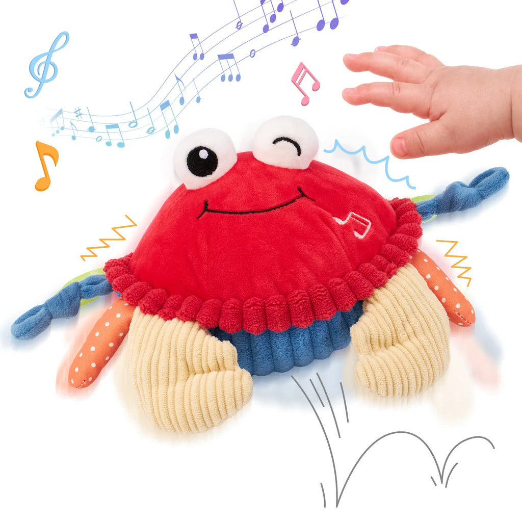 🦀🎶 Crawl, Dance & Play – The Interactive Musical Crab That Keeps Little Ones Smiling 👶💃✨