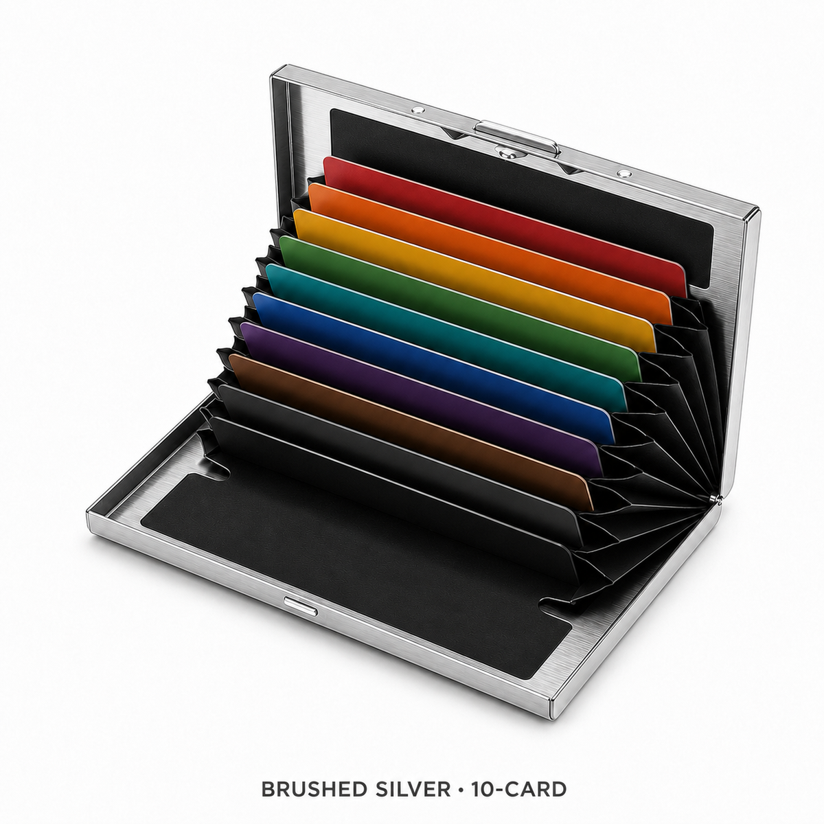 RFID-Blocking Stainless Steel Card Wallet – Organized, Secure & Pocket-Ready 🔒🔥
