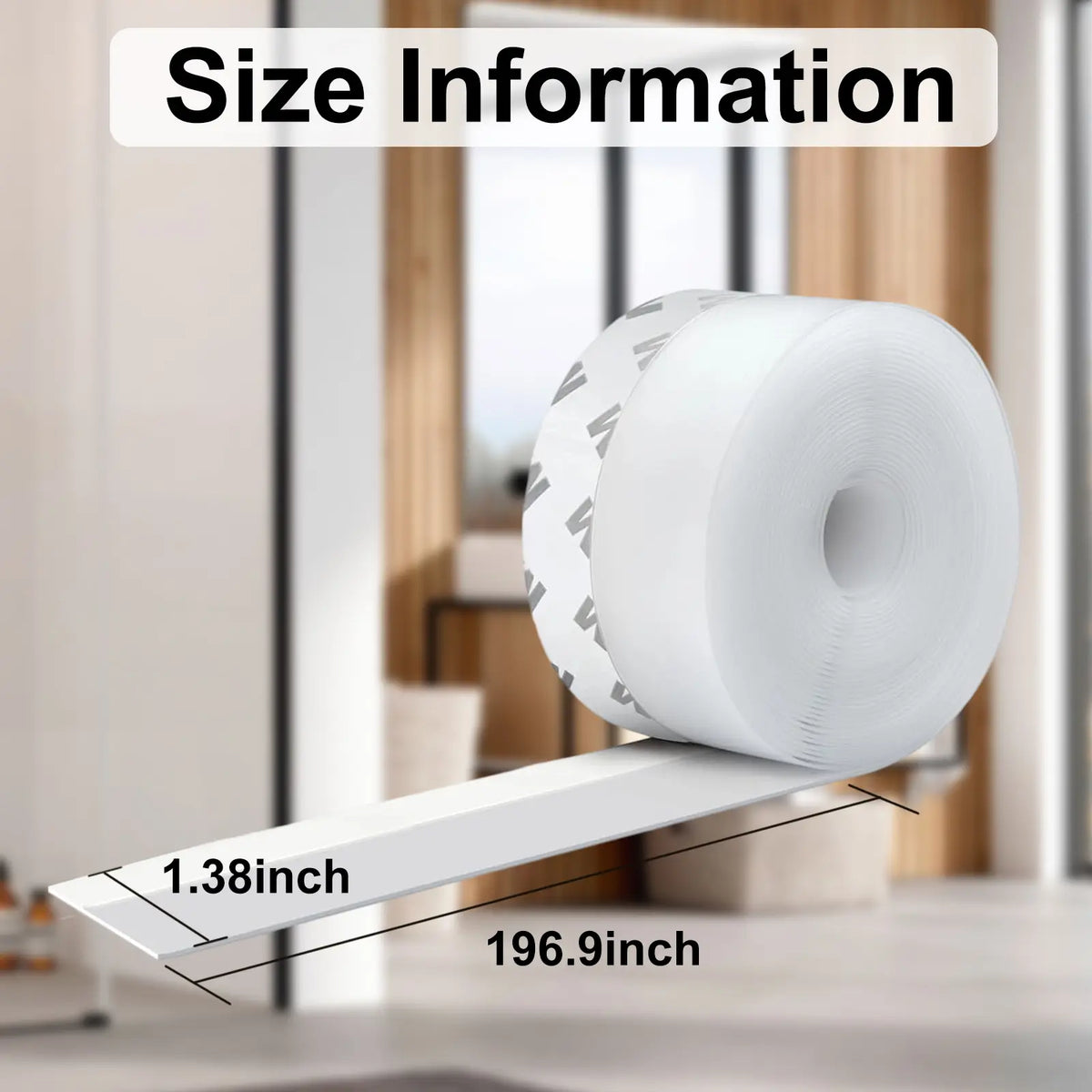🚪🌬️ Door Weather Stripping Seal – Self-Adhesive Draft Stopper for Doors & Windows 🏠✨