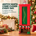 🎅🎅 24-Day Santa Chimney Christmas Countdown Calendar – Interactive Reusable Holiday Decor