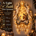 ✨👼 3D Heavenly Angel Wings Nativity Light✨ – Lighted Christmas Wall Decor  ✈️
