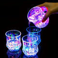 Liquid Activated LED Light Up cups Crystal Drink Set