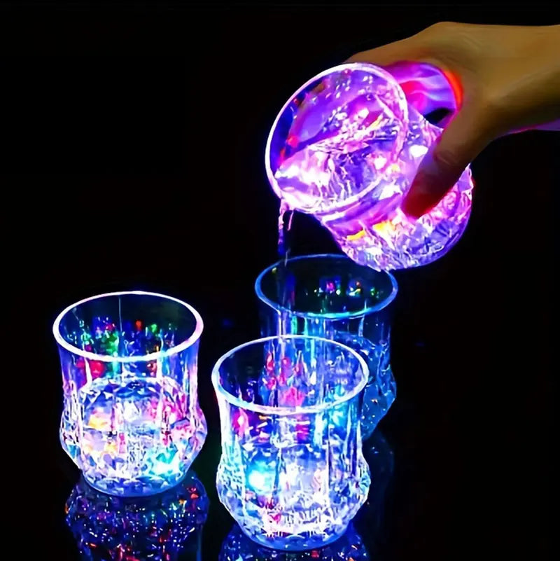 ✨✨Liquid Activated LED Light Up cups Crystal Drink Set