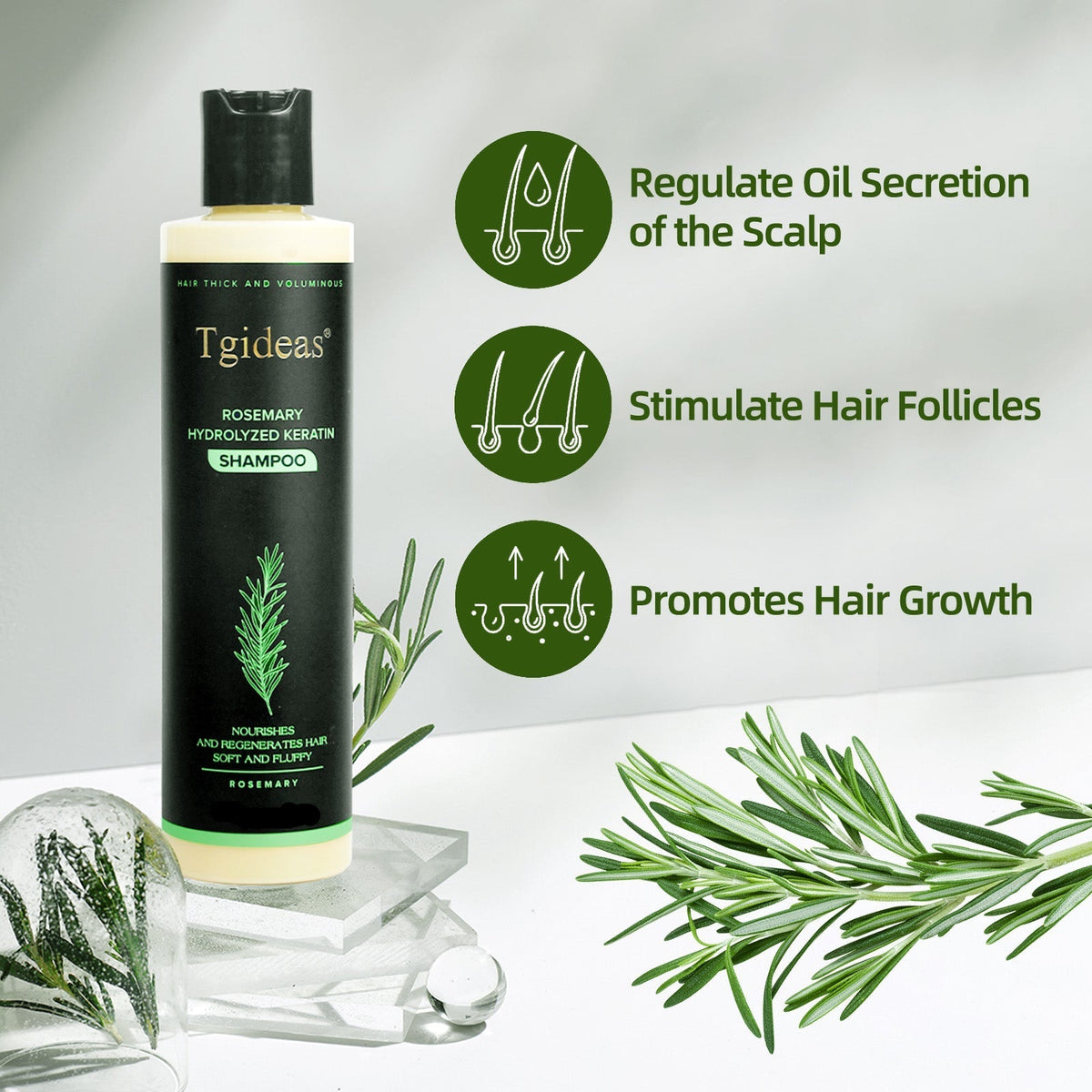 🌿🌿Rosemary Shampoo | Hair Growth & Anti-Dandruff Scalp Treatment