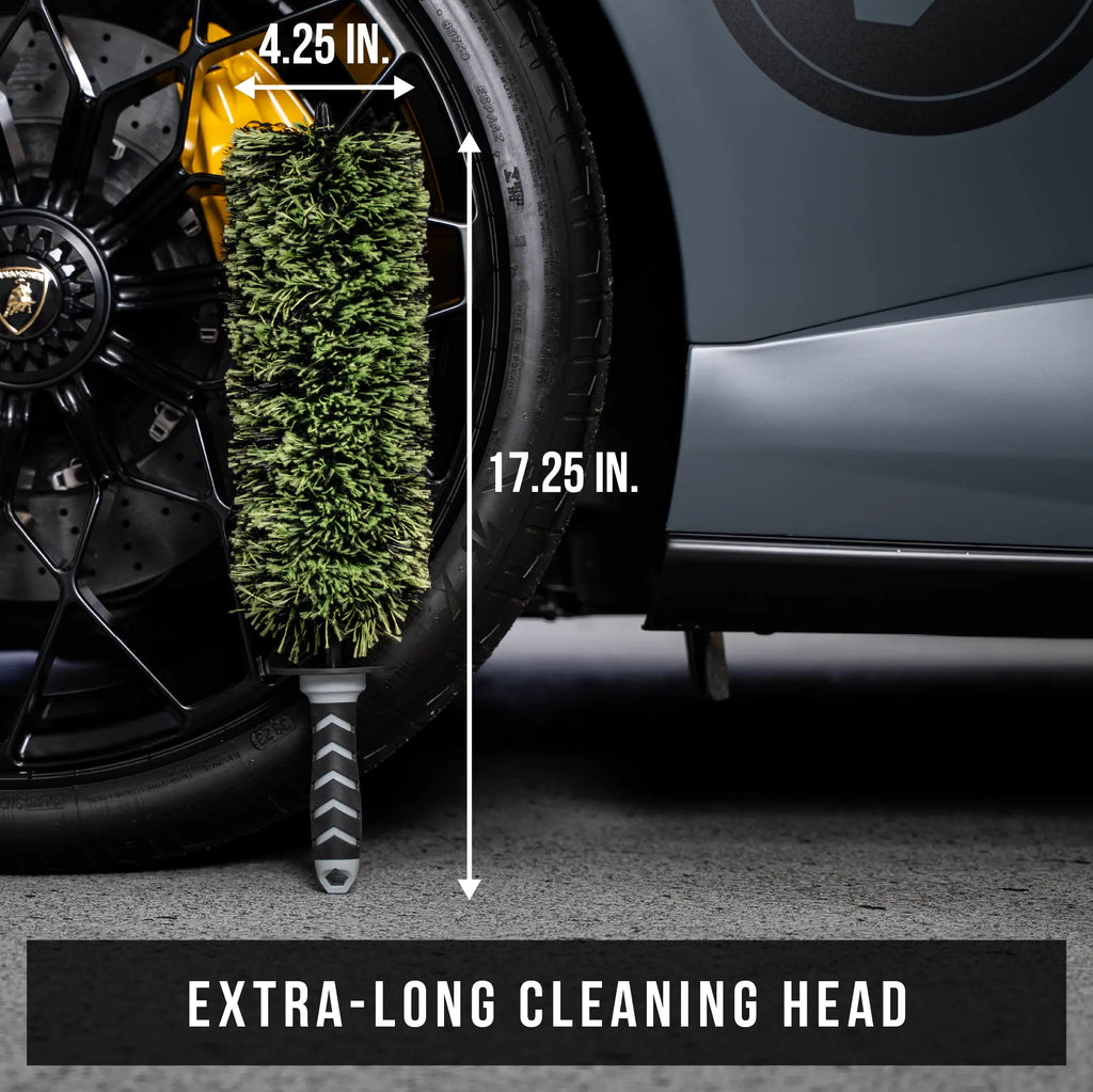 🧽🧽Deep-Clean Every Wheel – The Brush Built to Reach Where Others Can’t