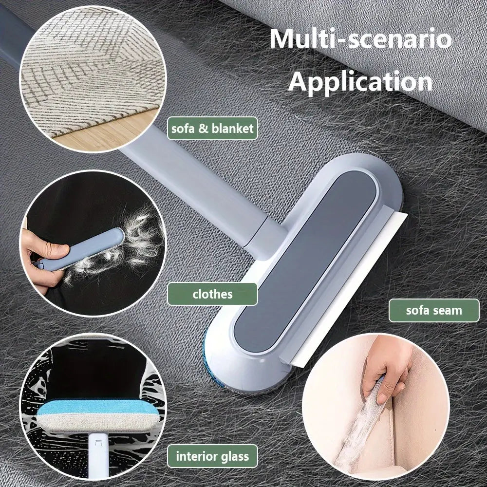 🐾 Say Goodbye to Pet Hair – The Reusable Brush That Cleans Fur from Every Surface 🧹✨