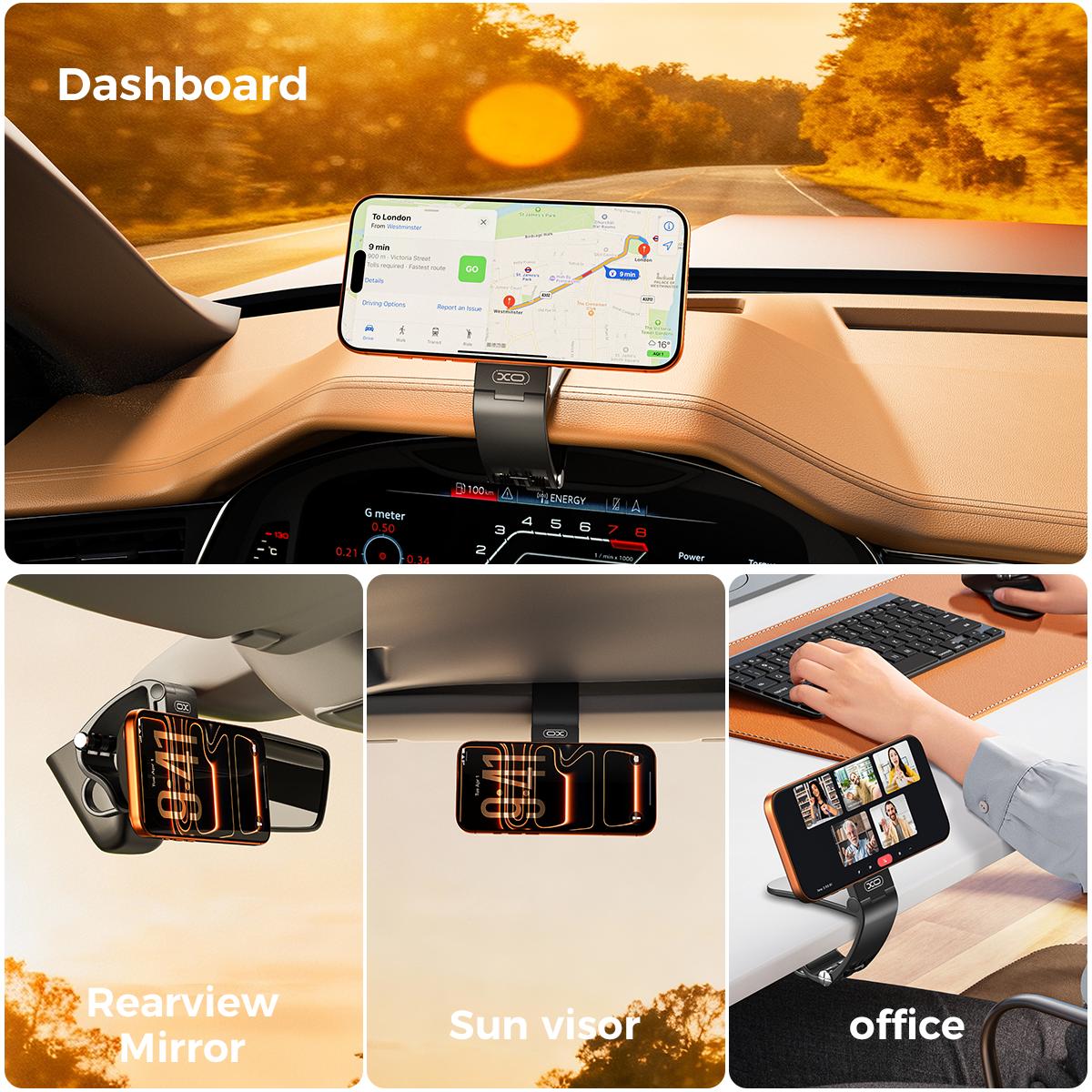 Strong Magnetic Grip. Perfect Viewing Angle. Safer Every Drive