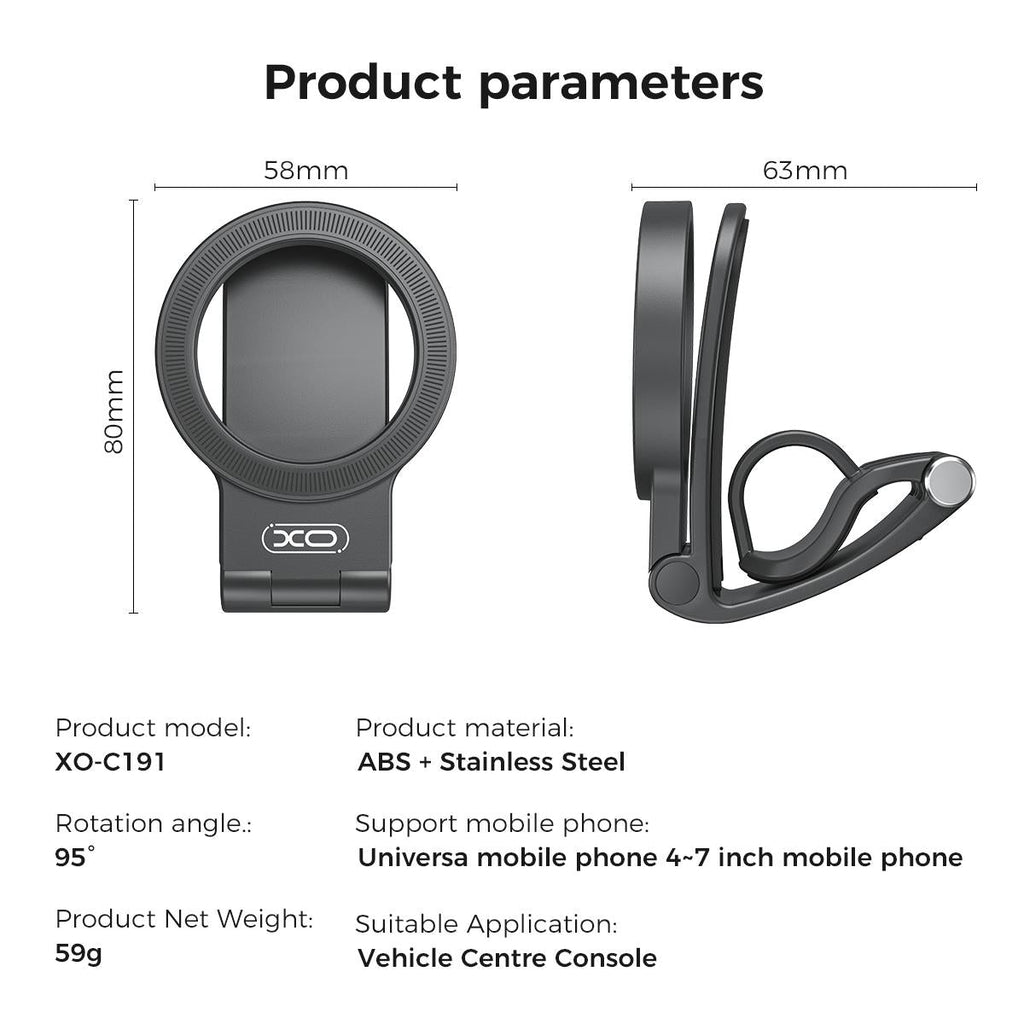 Strong Magnetic Grip. Perfect Viewing Angle. Safer Every Drive