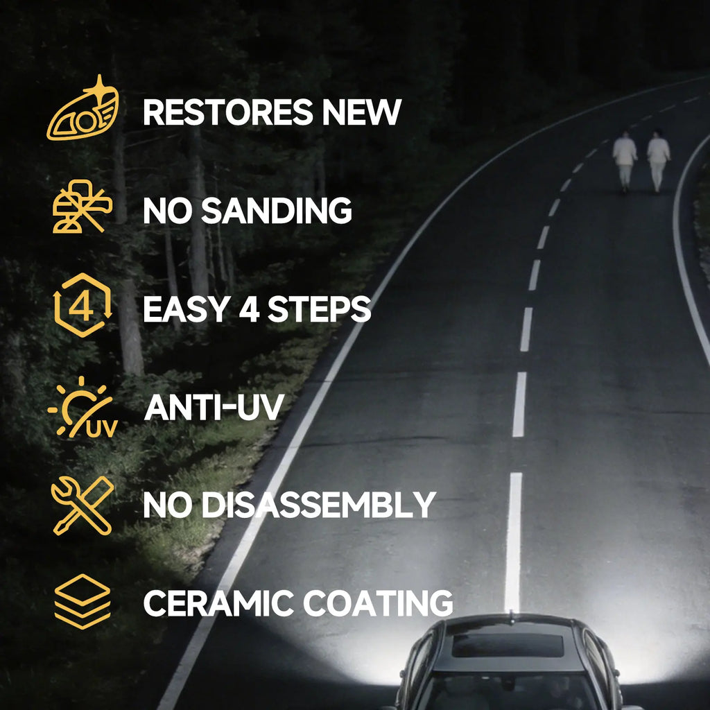 Restore Crystal-Clear Headlights in Minutes