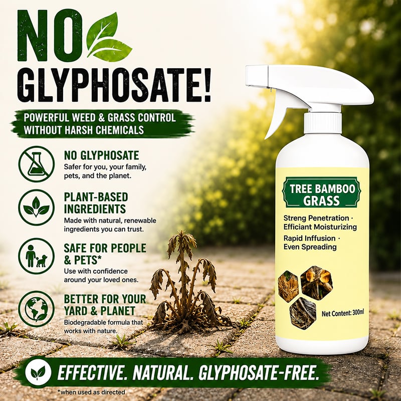 2026 SALE - Fast-Acting Natural Weed & Grass Killer Spray