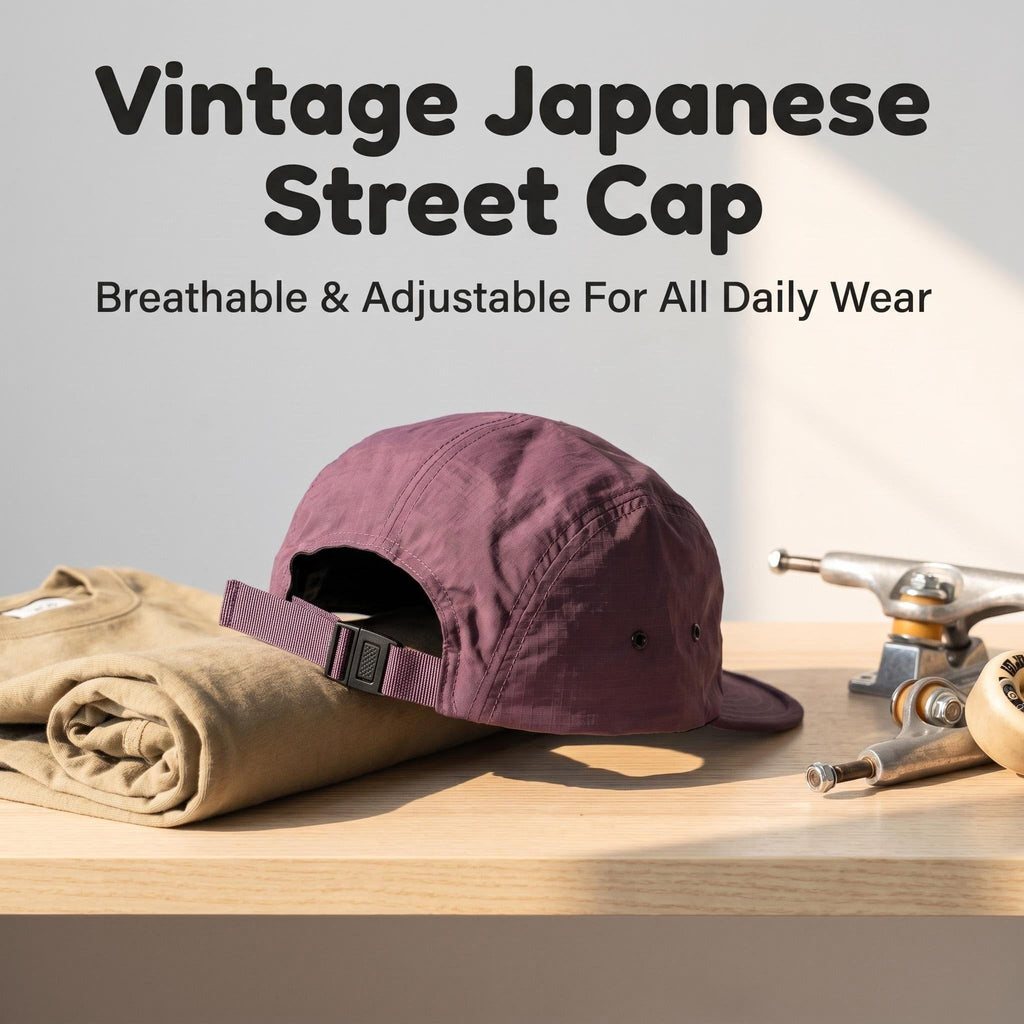 Vintage Japanese Street Style Men's Baseball Cap