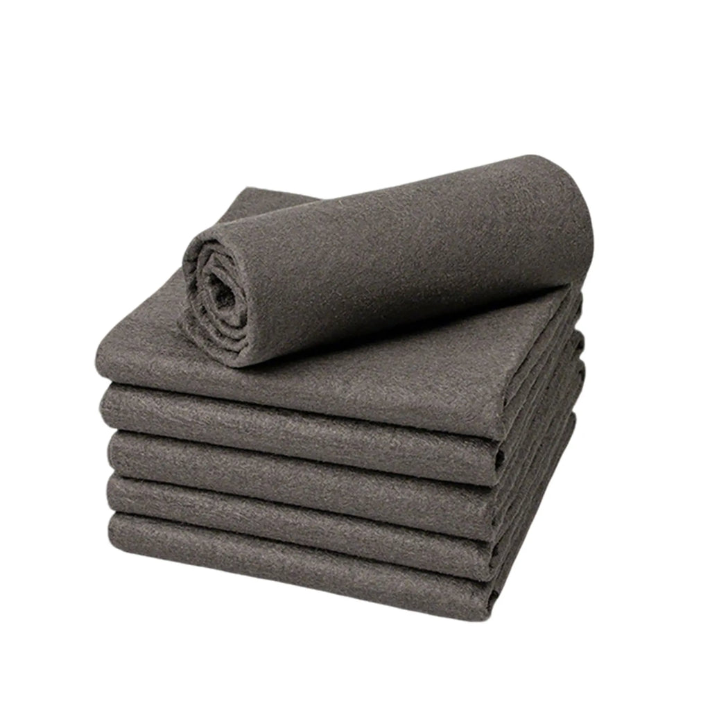 10-Pack Thickened Magic Cleaning Cloths – Reusable; Suitable for Glass, Kitchens, and Car Windows