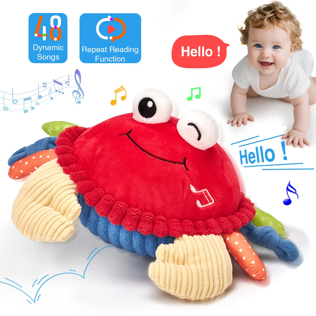 🦀🦀Crawl, Dance & Play – The Interactive Musical Crab That Keeps Little Ones Smiling
