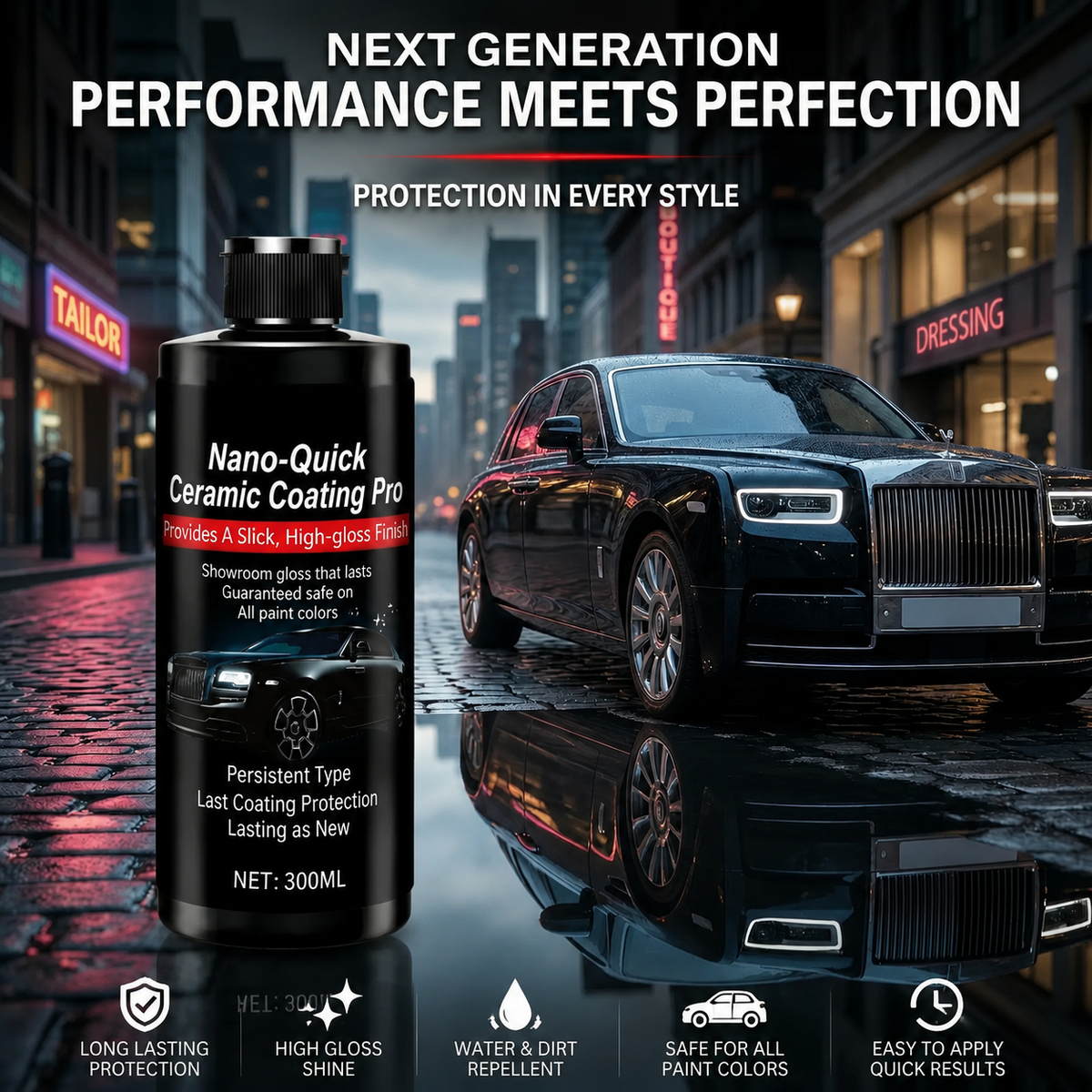 Automotive Nano Ceramic Coating Spray
