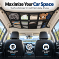 🎁Double-Layer Car Ceiling Cargo Net Storage Organizer