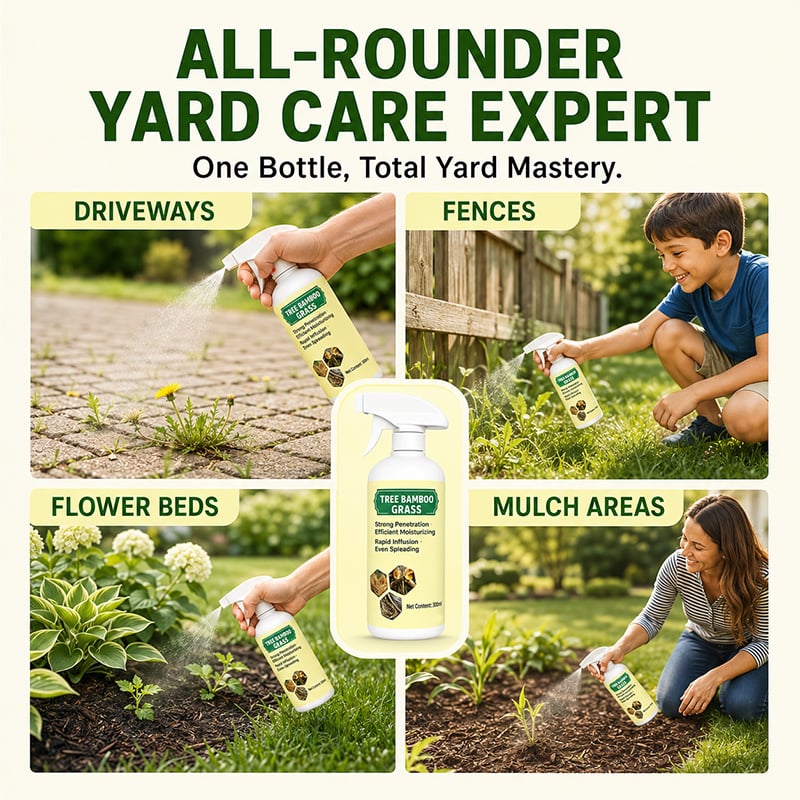 2026 SALE - Fast-Acting Natural Weed & Grass Killer Spray