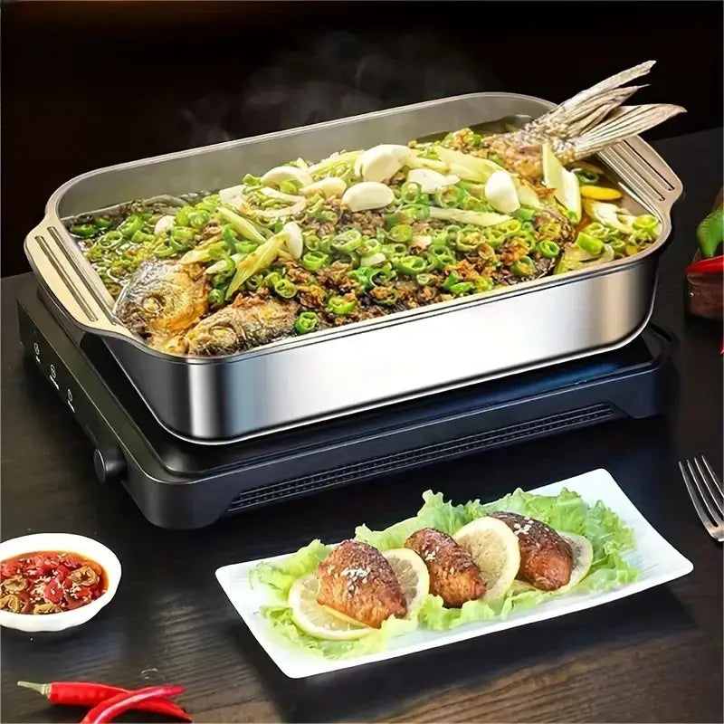 🍪✨ Stainless Steel Bakeware Sets 👩‍🍳