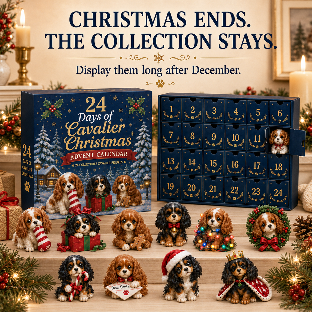 🎄 24 Days of Cavalier Christmas Advent Calendar 2026 🐶 – 24 Collectible Cavalier Surprises 🎁✨