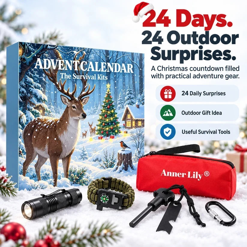 🎁🏕️ 24-Day Outdoor Gear Advent Calendar for Men 🧭✨