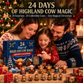 ⏳ Last Day 49% OFF –🐮24-Day Highland Cow Advent Calendar
