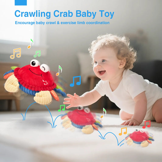 🦀🦀Crawl, Dance & Play – The Interactive Musical Crab That Keeps Little Ones Smiling