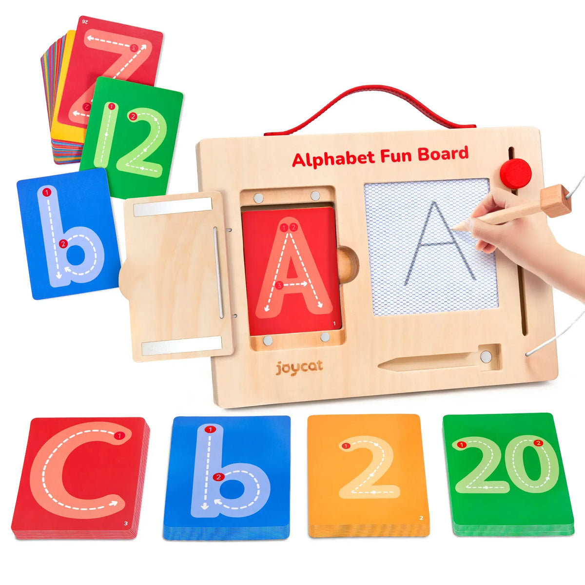 ✍️Wooden Alphabet & Number Tracing Board for Kids