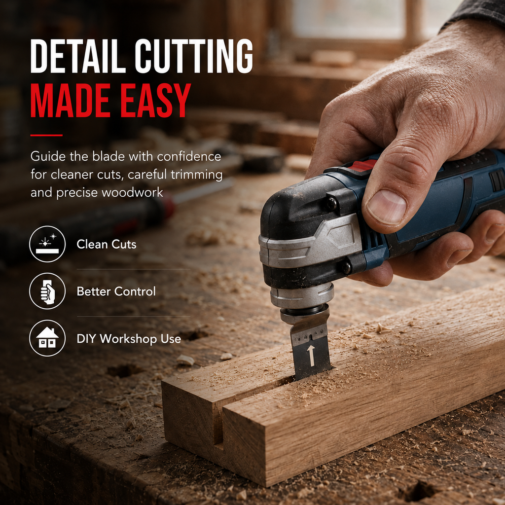 🛠️⚡ 12V Cordless Precision Cutter – Compact Multi-Function DIY Detail & Plunge Cutting Tool 🎯✨