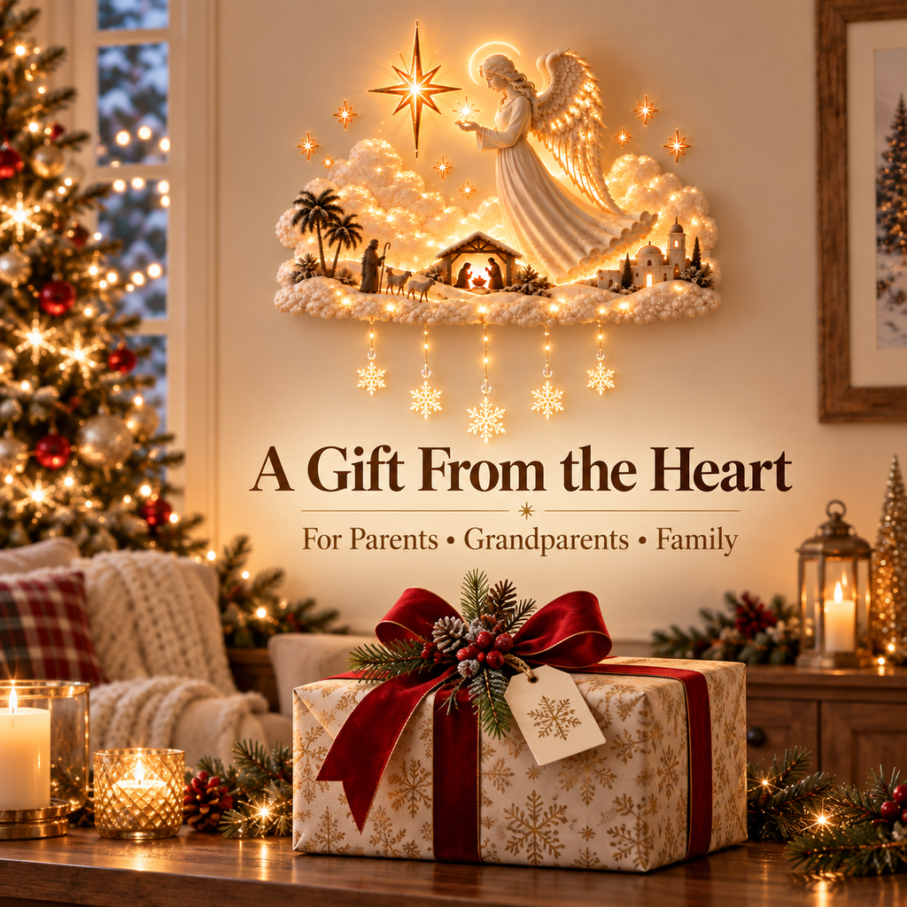 ✨Last Day 49% OFF✨ Christmas Blessing Angel Glow