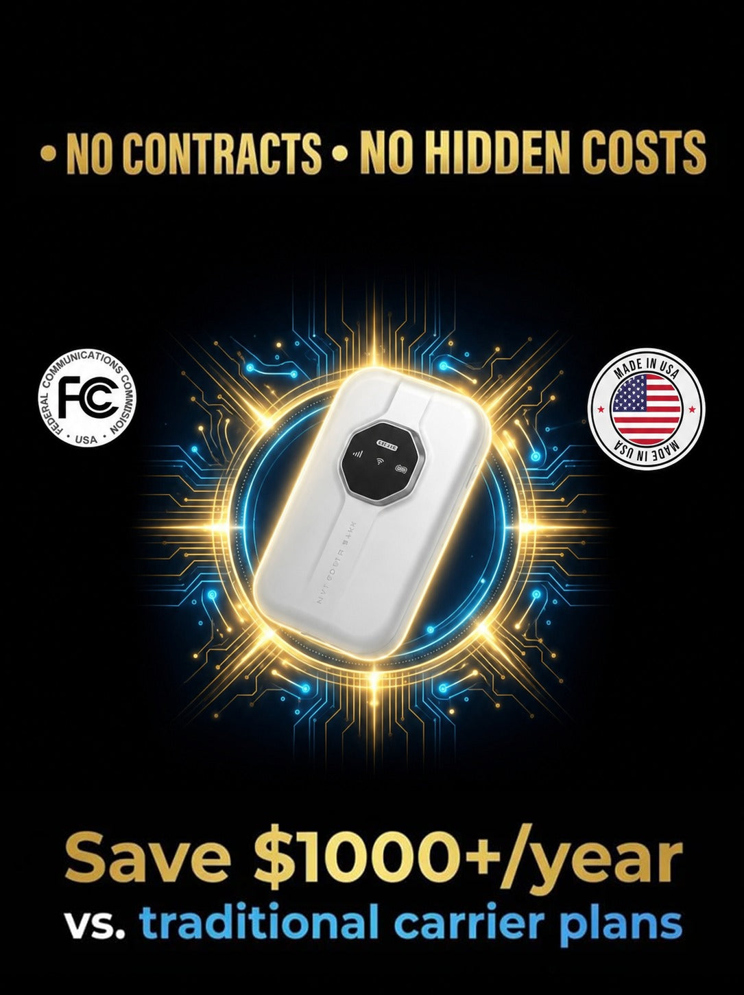 Global Coverage Boundless Portable WiFi