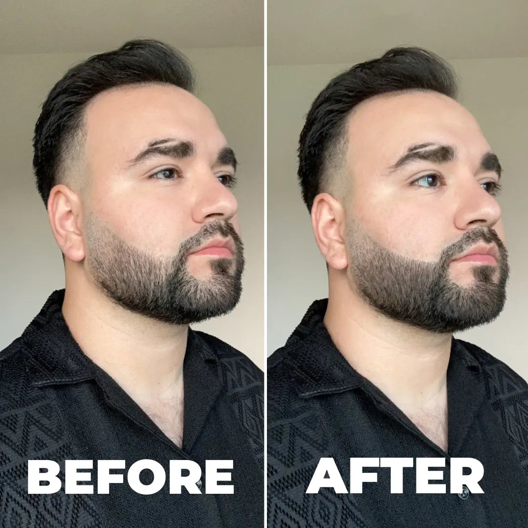 Dual-Ended Ultra-Fine Tip Eyebrow Pencil—Suitable for Beards and Eyebrows—Waterproof, Long-Lasting, and Smudge-Proof