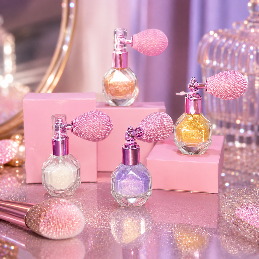 ✨💖 Magic Shimmer Highlighter Spray for Face, Body & Hair 🌟🌟