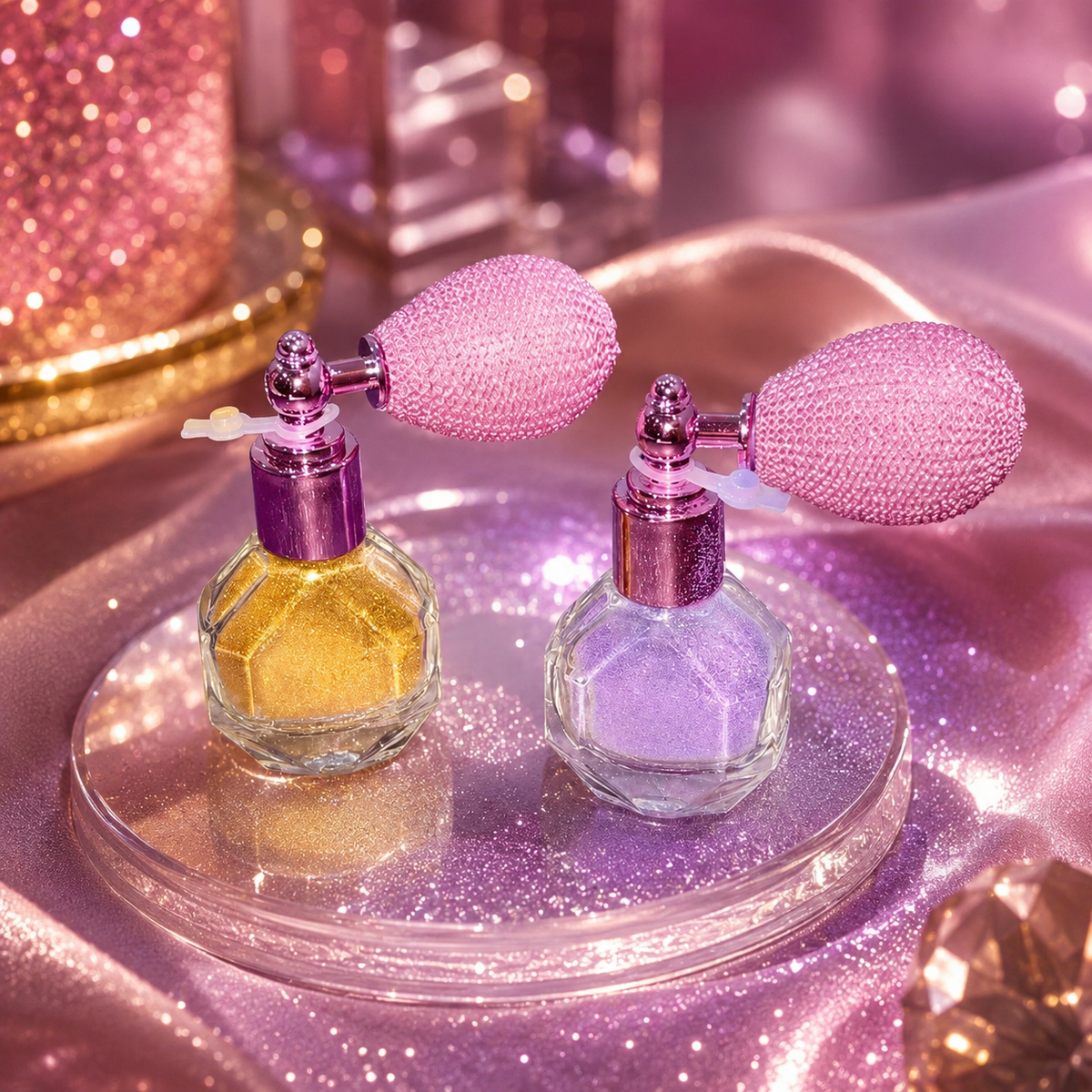 ✨💖 Magic Shimmer Highlighter Spray for Face, Body & Hair 🌟