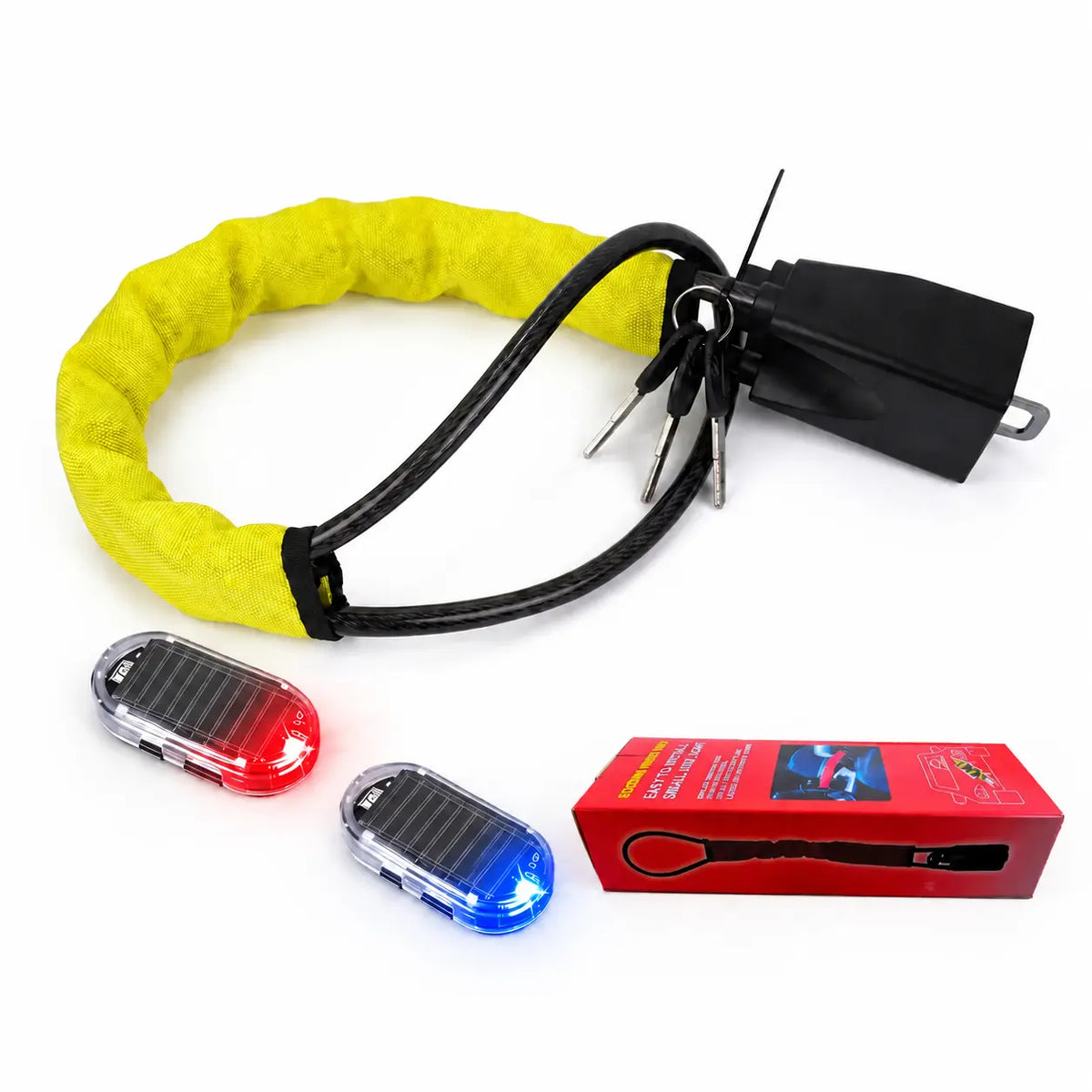 🚨🚗Deter Thieves Instantly! Solar Anti-Theft Dummy Alarm Light 🚨🚗