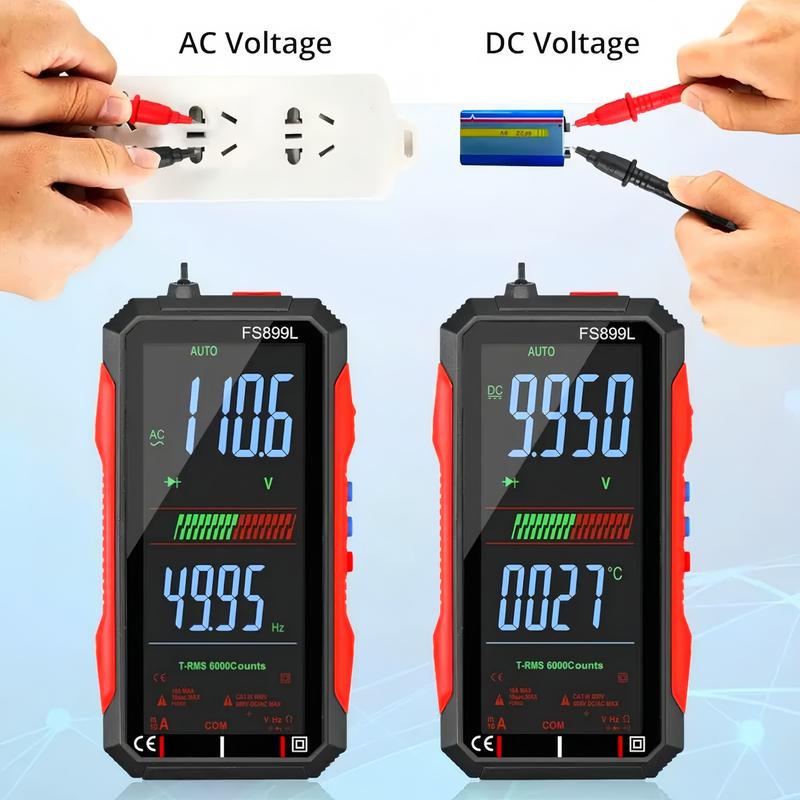 Fully Automatic - 6000 Count Digital Voltmeter