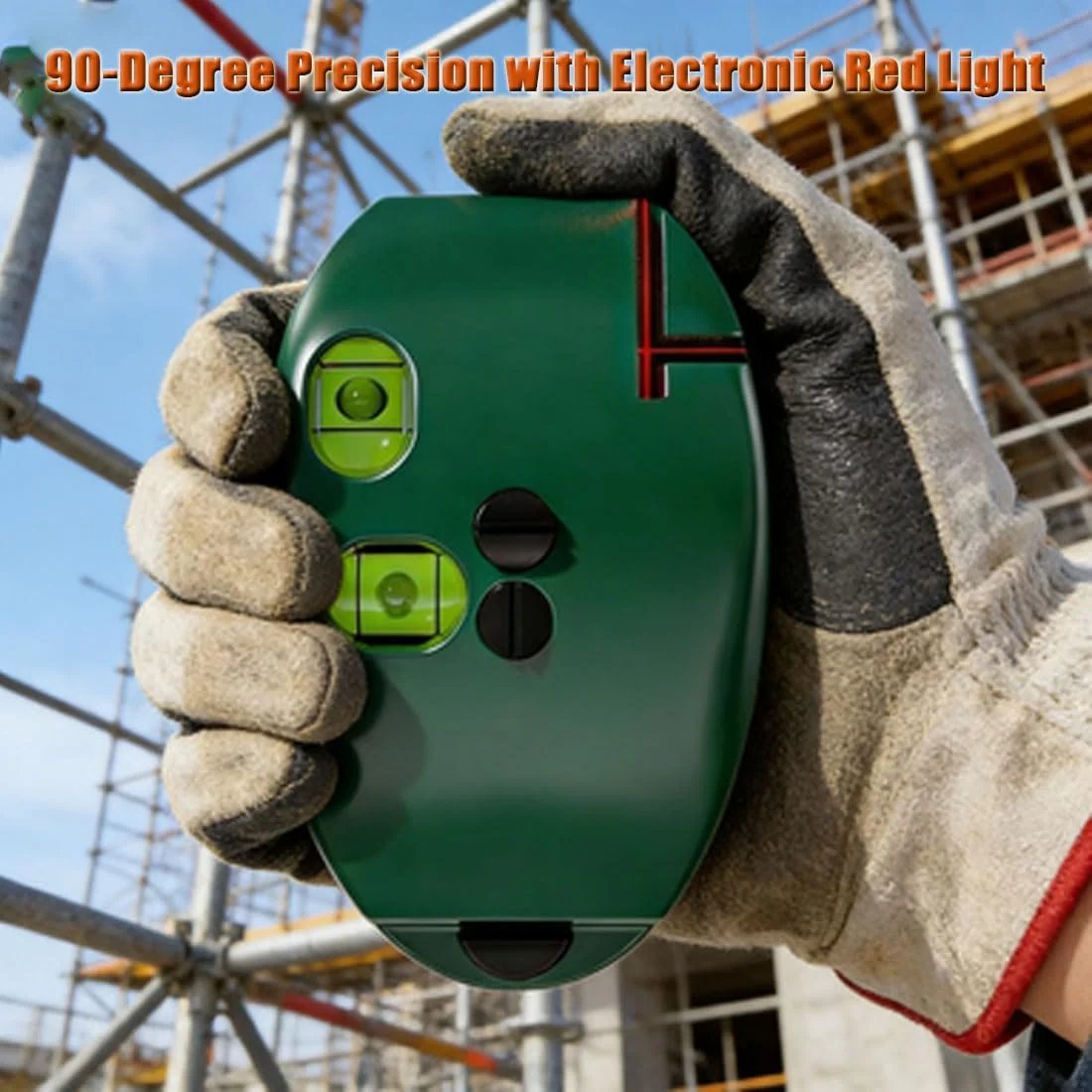 📏📏Electronic 90° Red Light Angle Level – Fast & Accurate Digital Angle Measurement Tool