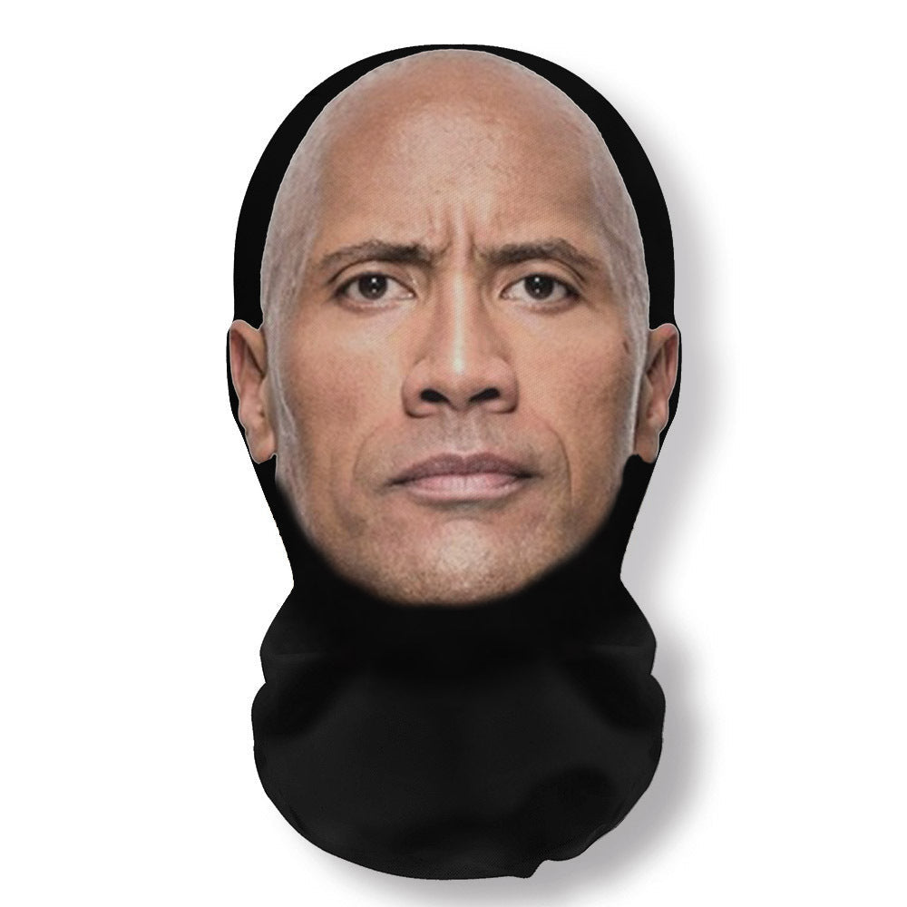 🎭 3D Mask Realistic Mask Role Playing Prop Fun Black Mesh Headset Halloween Funny (3PCS) 🎃👻