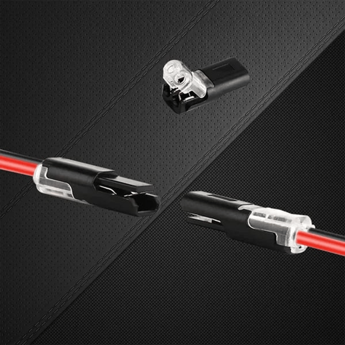 🔥🔥Double - Wire Plug-in Connector With Locking Buckle