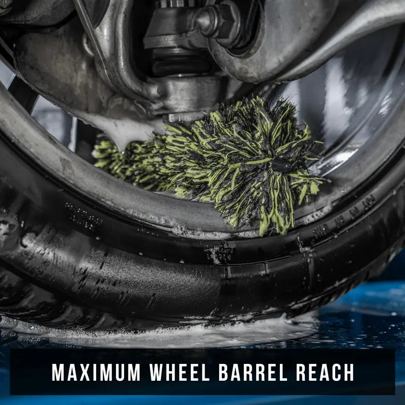 🛞🧽 Wheel Barrel Brush, Cleaning Brush for Wheels ✨