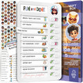 Magnetic Kids Daily Routine Chore Chart, Visual Task Board with Stickers & Icons, Autism & ADHD Kids Routine Tool