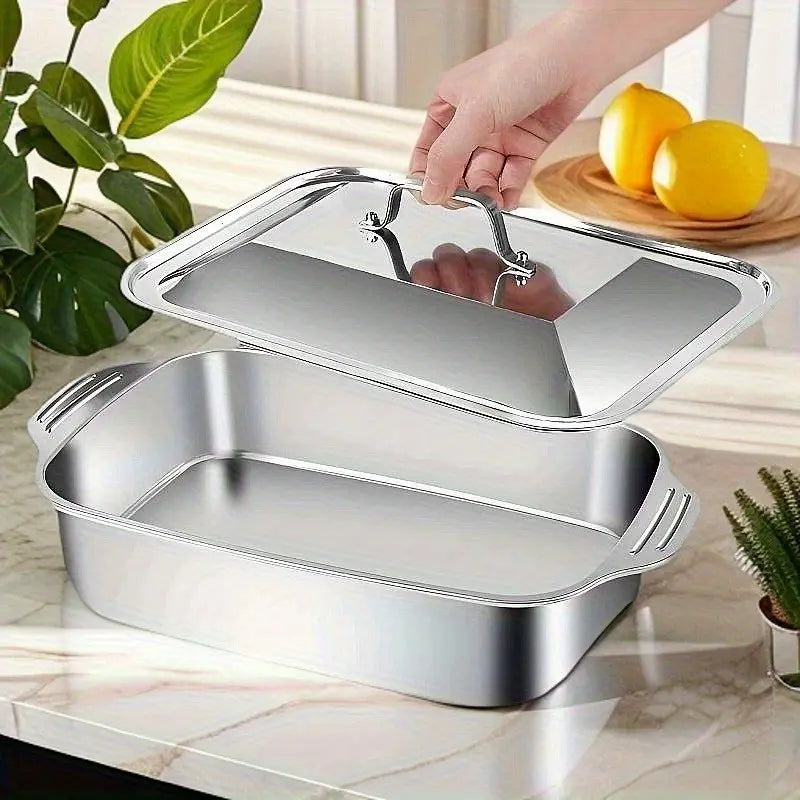 🍪✨ Stainless Steel Bakeware Sets 👩‍🍳