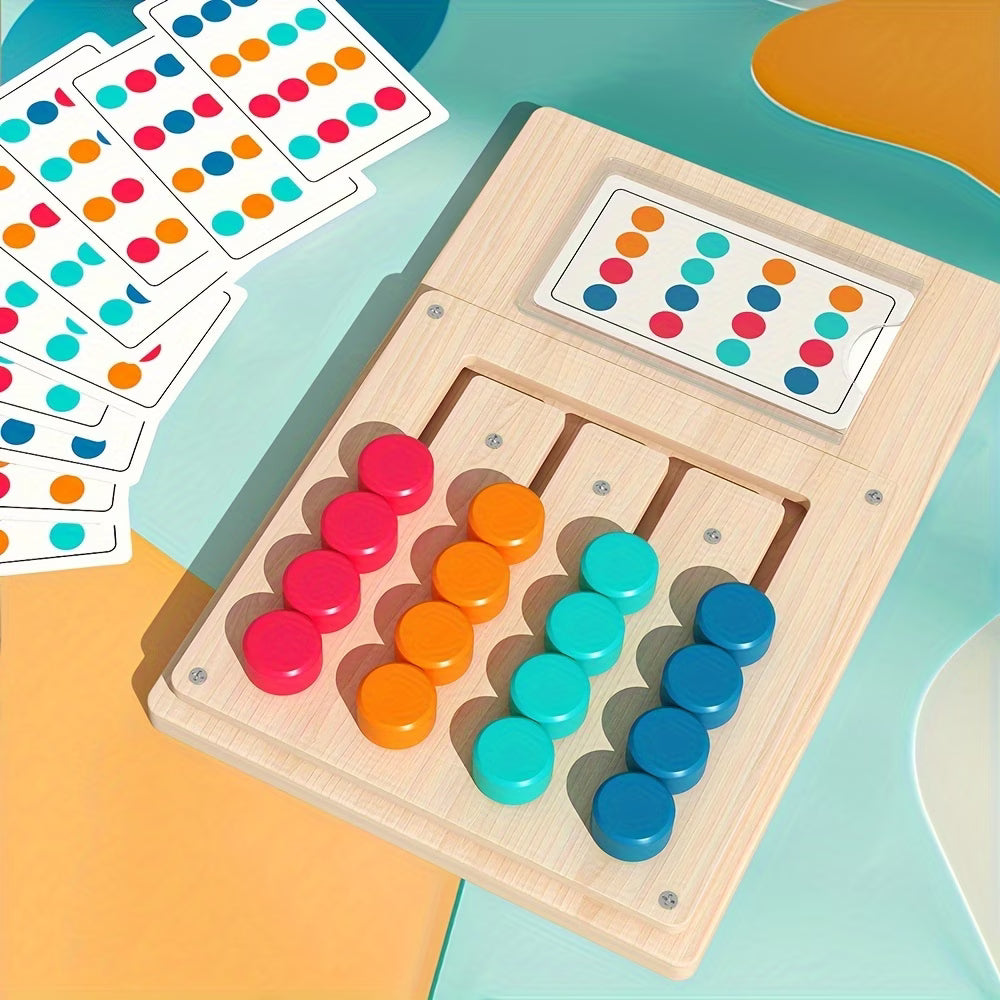 2026 New Wooden Color Puzzle - Boost Logic