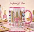 Nail Artist Mug 2D Printed 3D Effect