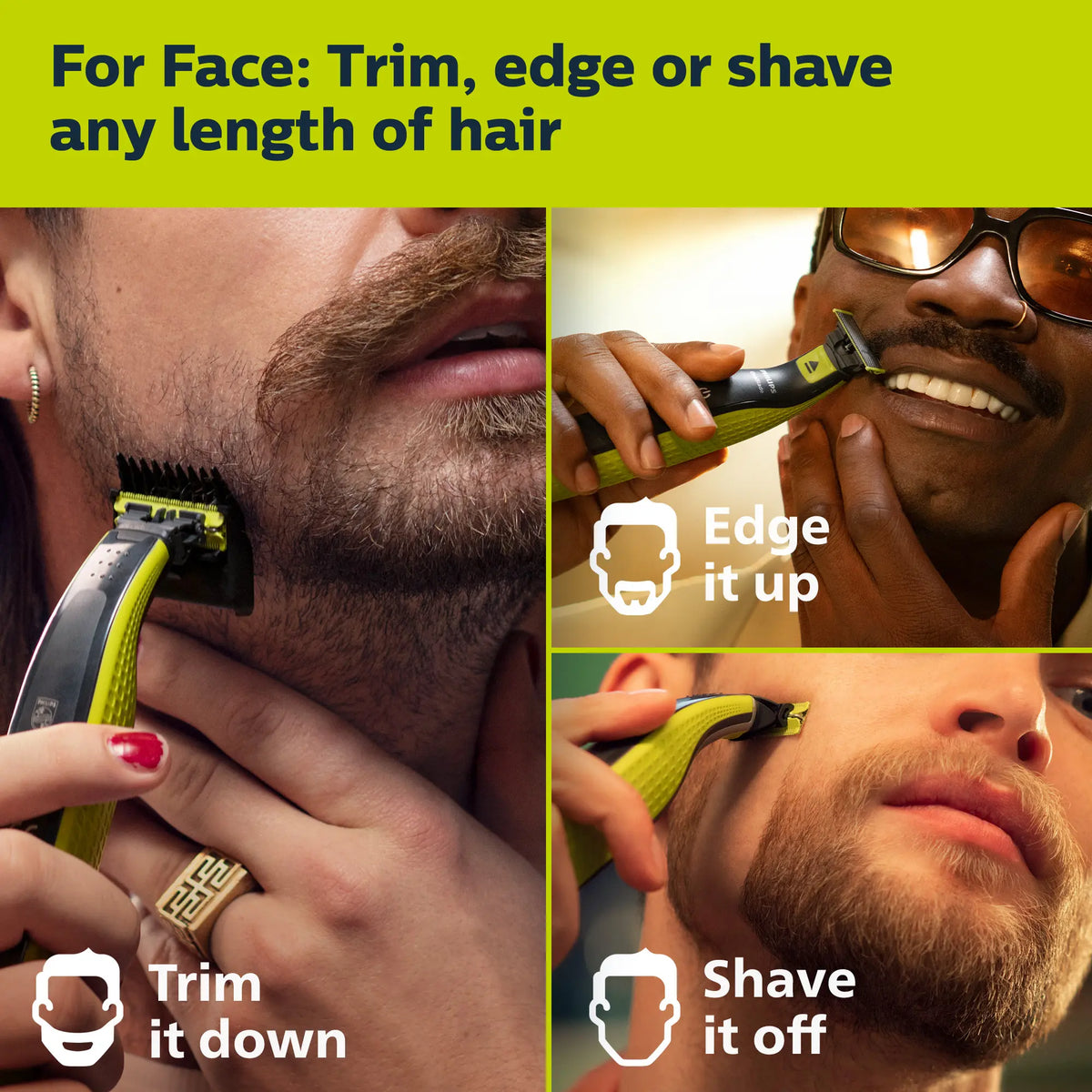🪒✂️3-in-1 Electric Trimmer & Shaver — Smooth Grooming Made Easy