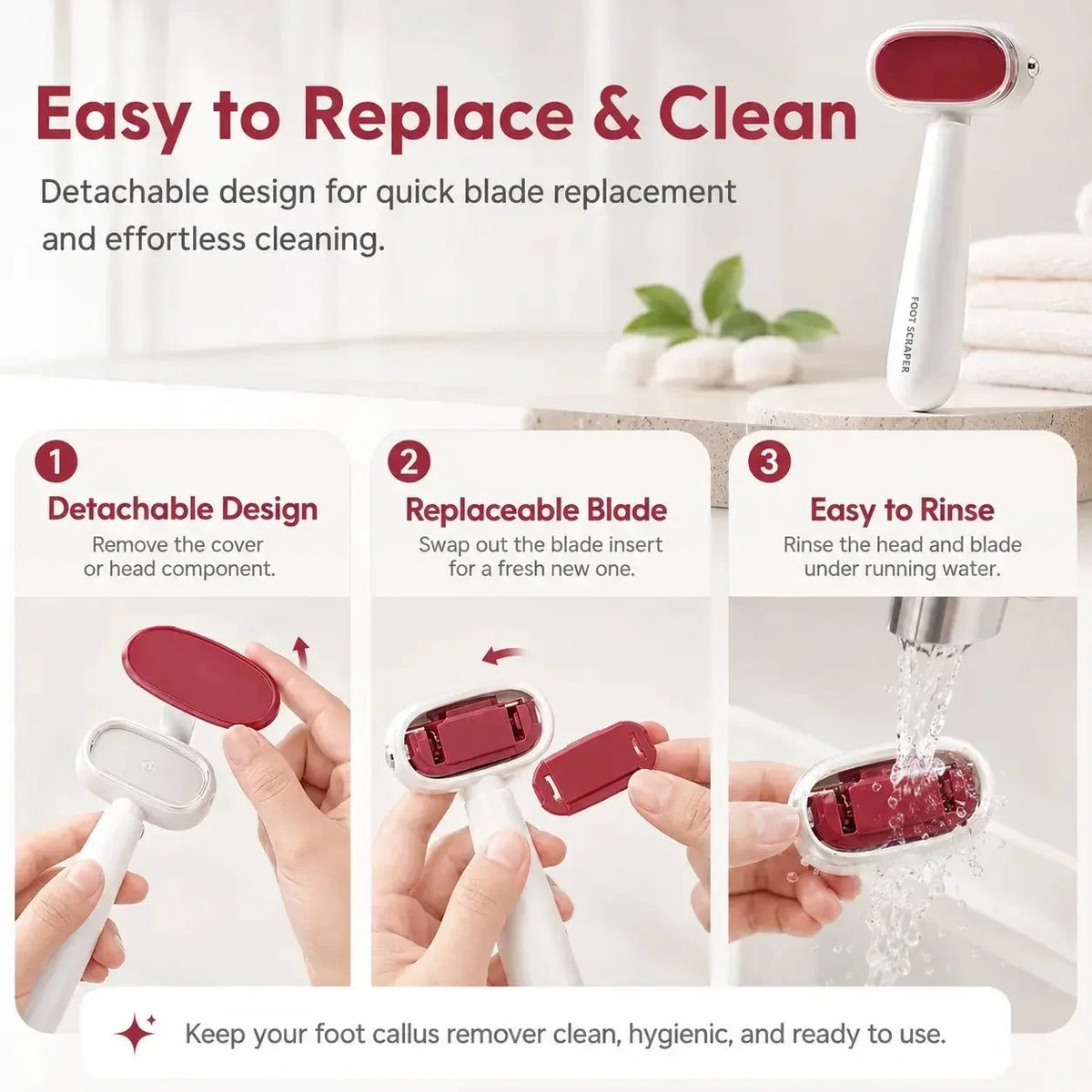 2PCS-Dual-Sided Foot Callus Remover – Smooth, Soft Feet Without the Fuss🦶